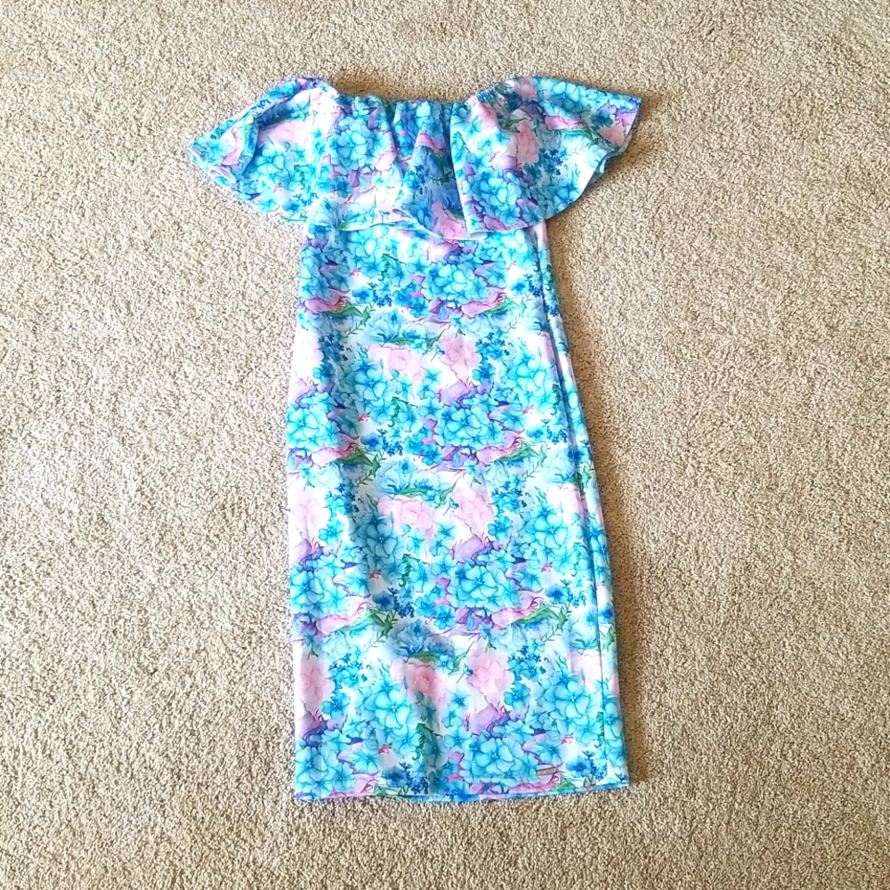 Off the shoulder dress